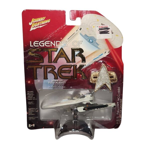 Johnny Lightning Legends of Star Trek USS Reliant NCC-1864 W/ Battle Damage New - Picture 1 of 8